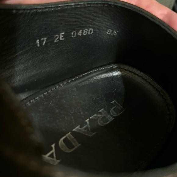 PRADA Chocolate brown suede Men’s size 9.5 US (Prada 8.5 2E) - Picture 12 of 12